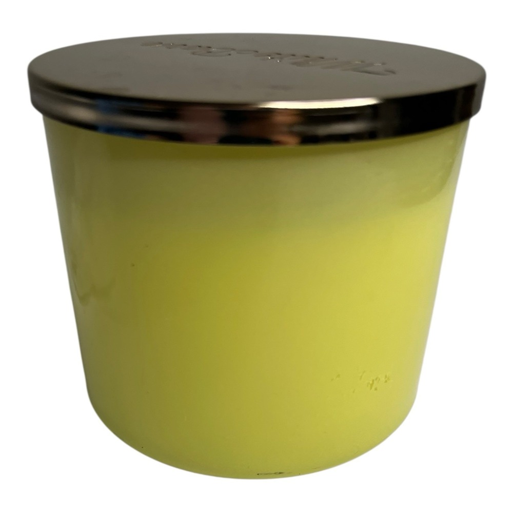 White Barn Bath & Body Works Pineapple Mango 3 Wick Scented Candle  14.5 oz lid - Picture 7 of 9